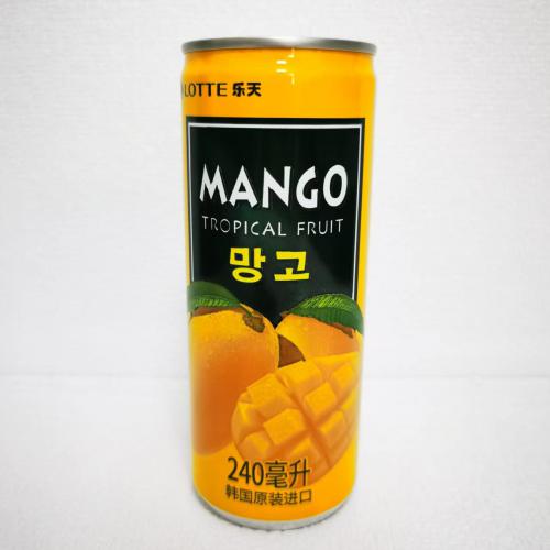 乐天芒果汁饮料240ml*30罐/件
