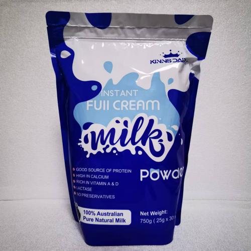 KINNS DAIRY菁百瑞全脂奶粉750g(25g*30包）*6袋/件