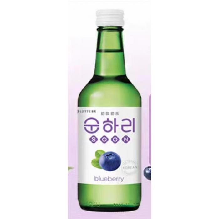 初饮初乐蓝莓味配制酒360ml*20瓶/件