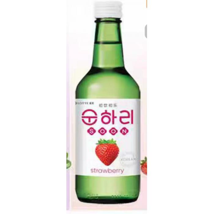 初饮初乐草莓味配制酒360ml*20瓶/件