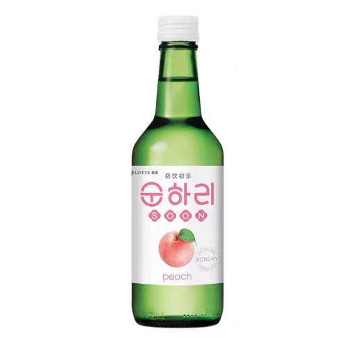 初饮初乐桃子味配制酒360ml*20瓶/件