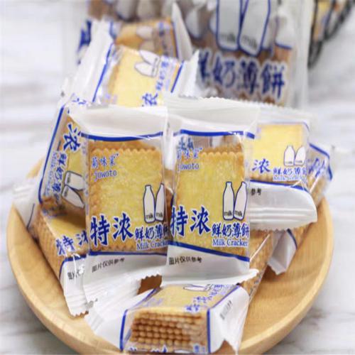 菊味棠特浓牛奶薄饼270g*12包/件