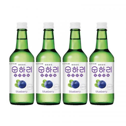 初饮初乐蓝莓味配制酒360ml*20瓶/件