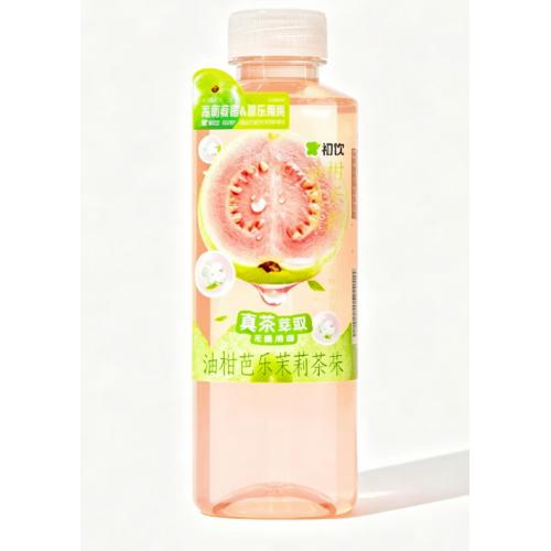 初饮油柑芭乐茉莉茶饮品500ml*15瓶...