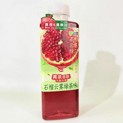 初饮石榴云雾绿茶饮品500ml*15瓶/...