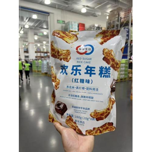 快幸生活欢乐年糕红糖味160g（20g*8包）*18袋/件