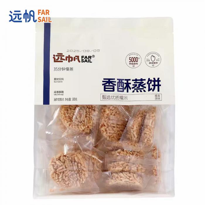 远帆香酥蒸饼糯香原味180g*20袋/件