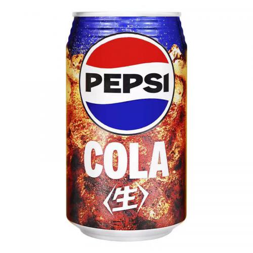 日本生百事可乐饮料340ml*24罐/件