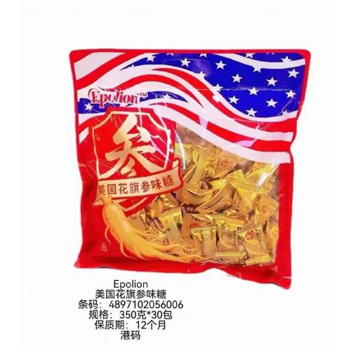 Epolion美国花旗参味糖350g*3...